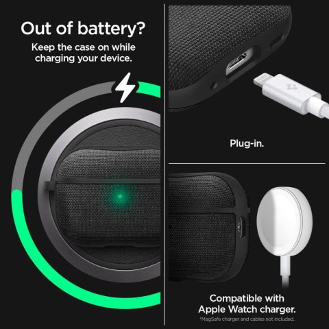 Spigen etui Urban Fit do AirPods Pro 1 / 2 czarne Spigen etui Urban Fit do AirPods Pro 1 / 2 czarne