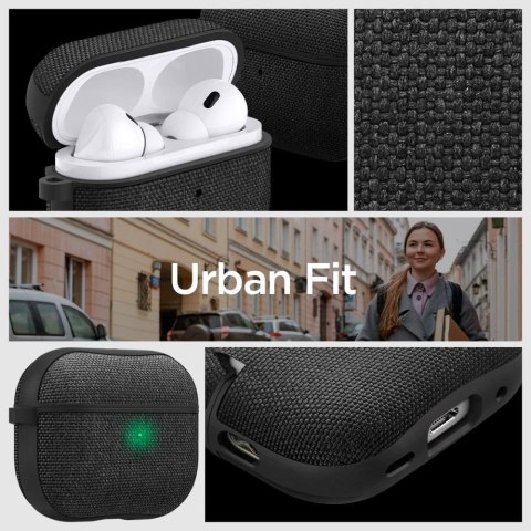 Spigen etui Urban Fit do AirPods Pro 1 / 2 czarne Spigen etui Urban Fit do AirPods Pro 1 / 2 czarne