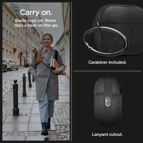 Spigen etui Urban Fit do AirPods Pro 1 / 2 czarne Spigen etui Urban Fit do AirPods Pro 1 / 2 czarne