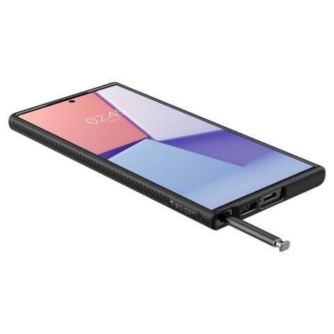 Spigen nakładka Liquid Air do Samsung Galaxy S23 Ultra matowa czarna