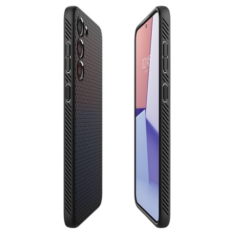 Spigen nakładka Liquid Air do Samsung Galaxy S23 matowa czarna Spigen nakładka Liquid Air do Samsung Galaxy S23 matowa czarna