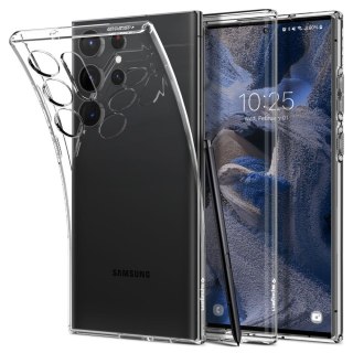 Spigen nakładka Liquid Crystal do Samsung Galaxy S23 Ultra crystal clear