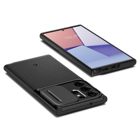 Spigen nakładka Optik Armor do Samsung Galaxy S23 Ultra czarna Spigen nakładka Optik Armor do Samsung Galaxy S23 Ultra czarna