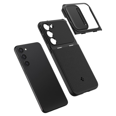 Spigen nakładka Optik Armor do Samsung Galaxy S23 czarna Spigen nakładka Optik Armor do Samsung Galaxy S23 czarna