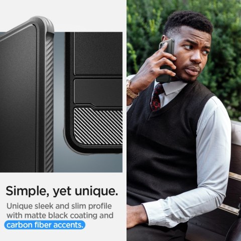 Spigen nakładka Rugged Armor do Samsung Galaxy S23 matowa czarna