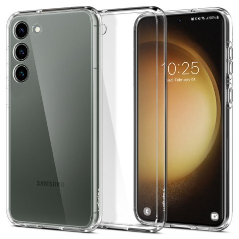 Spigen nakładka Ultra Hybrid do Samsung Galaxy S23 crystal clear Spigen nakładka Ultra Hybrid do Samsung Galaxy S23 crystal clear
