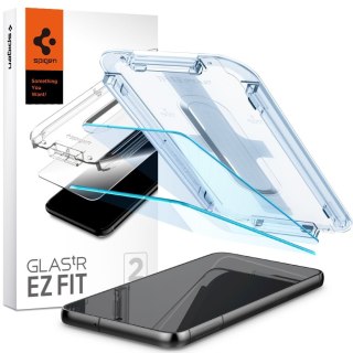 Spigen szkło hartowane GLAS.TR "EZ FIT" 2-Pack do Samsung Galaxy S23 Plus clear