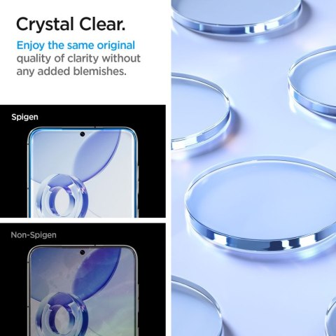 Spigen szkło hartowane GLAS.TR "EZ FIT" 2-Pack do Samsung Galaxy S23 Plus clear