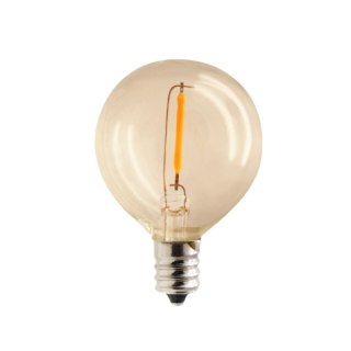 Żarówka LED FL-2B E12 G40 0.5W 3V 24lm złota Forever Light 6 sztuk