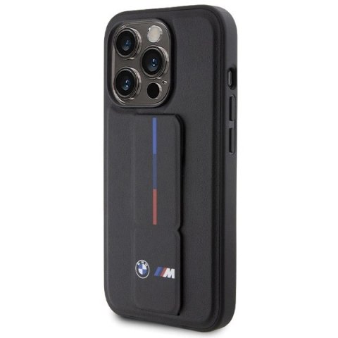 Etui BMW Grip Hot Stamp na iPhone 15 Pro Max - czarne Etui BMW Grip Hot Stamp na iPhone 15 Pro Max - czarne