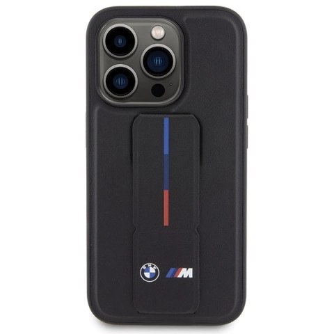 Etui BMW Grip Hot Stamp na iPhone 15 Pro Max - czarne Etui BMW Grip Hot Stamp na iPhone 15 Pro Max - czarne