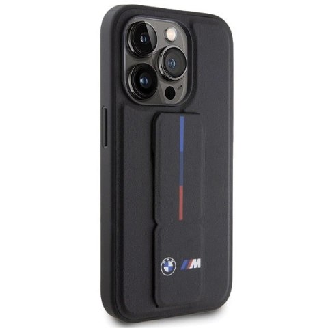 Etui BMW Grip Hot Stamp na iPhone 15 Pro Max - czarne Etui BMW Grip Hot Stamp na iPhone 15 Pro Max - czarne