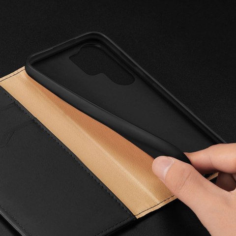 Etui Dux Ducis Hivo z klapką i blokadą RFID do Samsung Galaxy S24 Ultra - czarne Etui Dux Ducis Hivo z klapką i blokadą RFID do Samsung Galaxy S24 Ultra - czarne