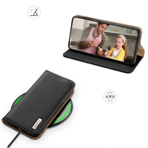 Etui Dux Ducis Hivo z klapką i blokadą RFID do Samsung Galaxy S24 - czarne Etui Dux Ducis Hivo z klapką i blokadą RFID do Samsung Galaxy S24 - czarne