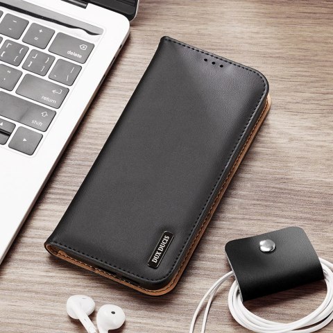 Etui Dux Ducis Hivo z klapką i blokadą RFID do Samsung Galaxy S24 - czarne Etui Dux Ducis Hivo z klapką i blokadą RFID do Samsung Galaxy S24 - czarne