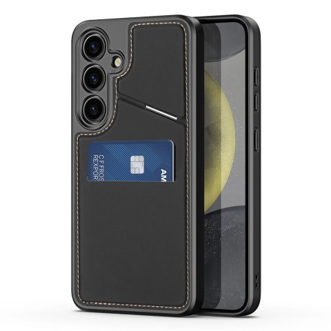 Etui Dux Ducis Rafi ll Mag do Samsung Galaxy S24+ - czarne Etui Dux Ducis Rafi ll Mag do Samsung Galaxy S24+ - czarne