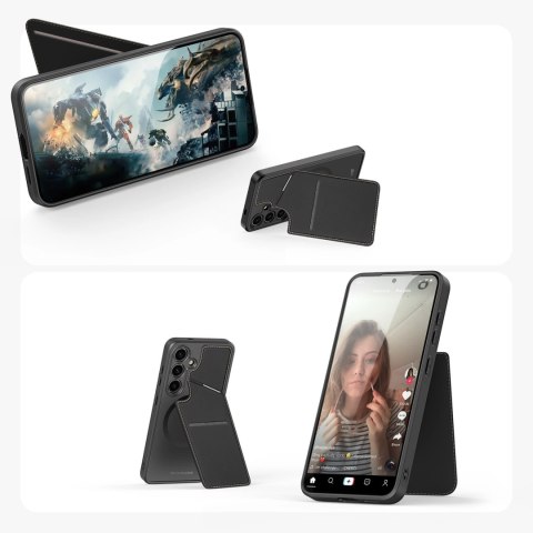Etui Dux Ducis Rafi ll Mag do Samsung Galaxy S24+ - czarne Etui Dux Ducis Rafi ll Mag do Samsung Galaxy S24+ - czarne