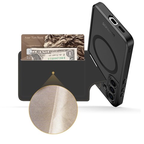 Etui Dux Ducis Rafi ll Mag do Samsung Galaxy S24+ - czarne Etui Dux Ducis Rafi ll Mag do Samsung Galaxy S24+ - czarne