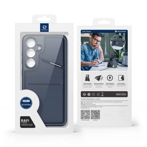 Etui Dux Ducis Rafi ll Mag do Samsung Galaxy S24+ - niebieskie Etui Dux Ducis Rafi ll Mag do Samsung Galaxy S24+ - niebieskie