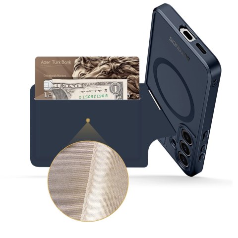 Etui Dux Ducis Rafi ll Mag do Samsung Galaxy S24+ - niebieskie Etui Dux Ducis Rafi ll Mag do Samsung Galaxy S24+ - niebieskie