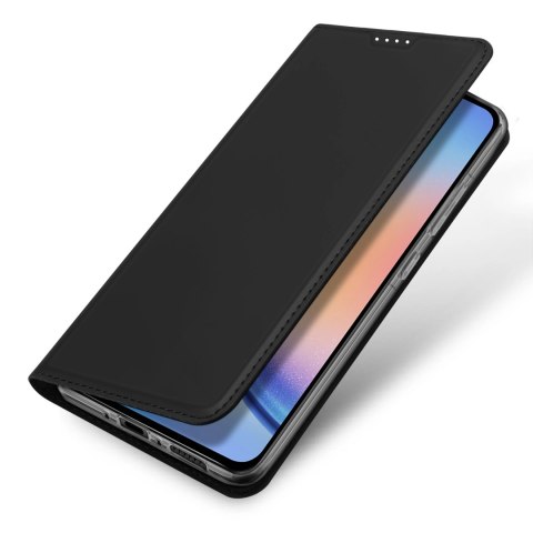 Etui Dux Ducis Skin Pro do Samsung A35 5G z klapką - czarne Etui Dux Ducis Skin Pro do Samsung A35 5G z klapką - czarne