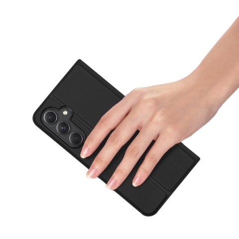 Etui Dux Ducis Skin Pro do Samsung A35 5G z klapką - czarne Etui Dux Ducis Skin Pro do Samsung A35 5G z klapką - czarne