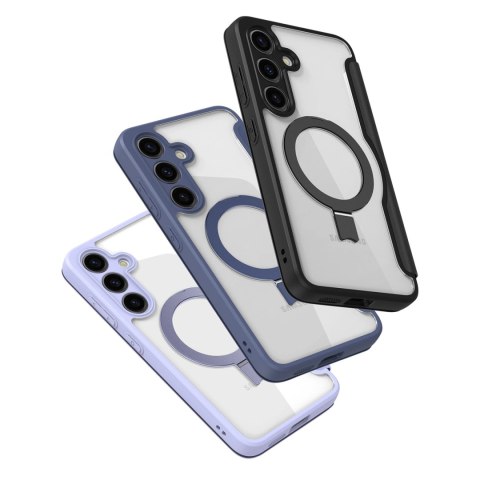 Etui Dux Ducis Skin X Pro na Samsung Galaxy S24+ z MagSafe, klapką i podstawką - czarne Etui Dux Ducis Skin X Pro na Samsung Galaxy S24+ z MagSafe, klapką i podstawką - czarne