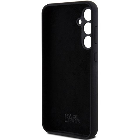 Etui Karl Lagerfeld Silicone Ikonik Metal Pin na Samsung Galaxy S23 FE - czarne Etui Karl Lagerfeld Silicone Ikonik Metal Pin na Samsung Galaxy S23 FE - czarne