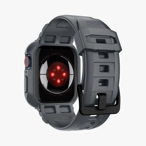 Etui Spigen Rugged Armor Pro na Apple Watch 4 / 5 / 6 / 7 / 8 / 9 / SE (44 / 45 mm) - ciemnoszare Etui Spigen Rugged Armor Pro na Apple Watch 4 / 5 / 6 / 7 / 8 / 9 / SE (44 / 45 mm) - ciemnoszare