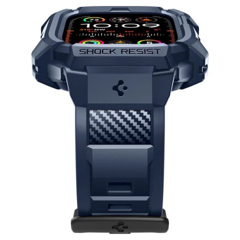 Etui Spigen Rugged Armor Pro na Apple Watch Ultra 1 / 2 (49 mm) - granatowe Etui Spigen Rugged Armor Pro na Apple Watch Ultra 1 / 2 (49 mm) - granatowe
