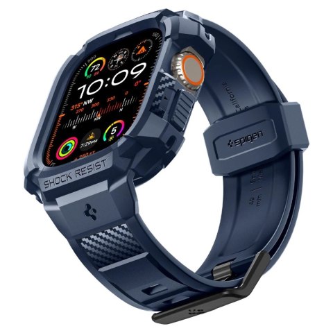 Etui Spigen Rugged Armor Pro na Apple Watch Ultra 1 / 2 (49 mm) - granatowe Etui Spigen Rugged Armor Pro na Apple Watch Ultra 1 / 2 (49 mm) - granatowe