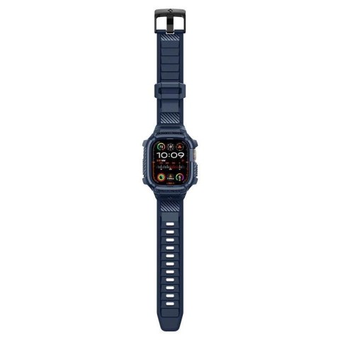Etui Spigen Rugged Armor Pro na Apple Watch Ultra 1 / 2 (49 mm) - granatowe Etui Spigen Rugged Armor Pro na Apple Watch Ultra 1 / 2 (49 mm) - granatowe