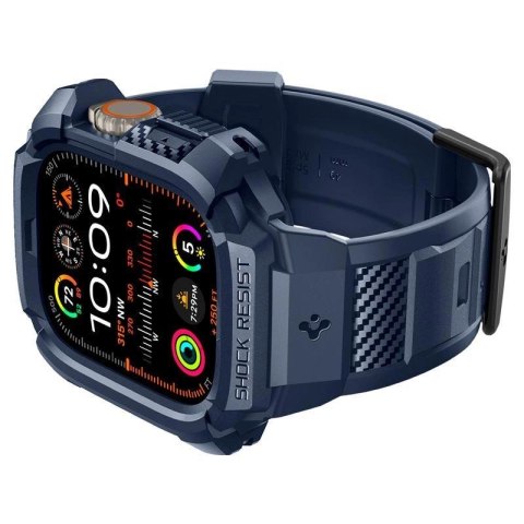 Etui Spigen Rugged Armor Pro na Apple Watch Ultra 1 / 2 (49 mm) - granatowe Etui Spigen Rugged Armor Pro na Apple Watch Ultra 1 / 2 (49 mm) - granatowe