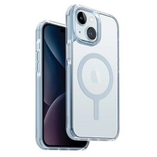Etui UNIQ Combat Magclick Charging na iPhone 15 Plus / 14 Plus - jasnoniebieskie
