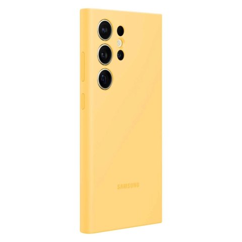 Etui Samsung Silicone Case EF-PS928TYEGWW do Samsung Galaxy S24 Ultra - żółte Etui Samsung Silicone Case EF-PS928TYEGWW do Samsung Galaxy S24 Ultra - żółte
