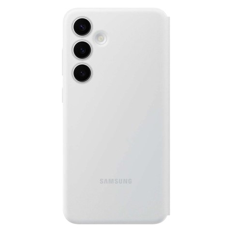 Etui Samsung Smart View Wallet EF-ZS926CWEGWW z klapką do Samsung Galaxy S24+ - białe Etui Samsung Smart View Wallet EF-ZS926CWEGWW z klapką do Samsung Galaxy S24+ - białe