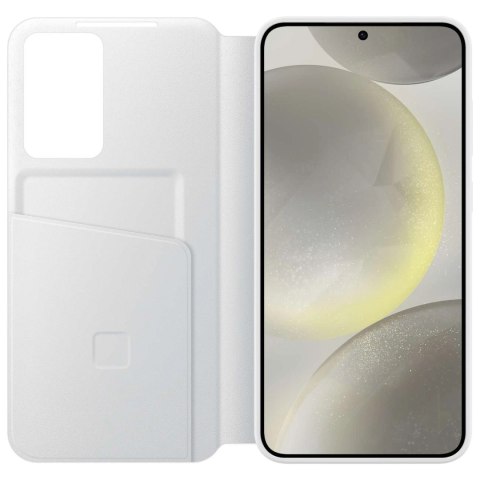Etui Samsung Smart View Wallet EF-ZS926CWEGWW z klapką do Samsung Galaxy S24+ - białe Etui Samsung Smart View Wallet EF-ZS926CWEGWW z klapką do Samsung Galaxy S24+ - białe