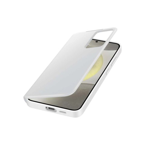 Etui Samsung Smart View Wallet EF-ZS926CWEGWW z klapką do Samsung Galaxy S24+ - białe Etui Samsung Smart View Wallet EF-ZS926CWEGWW z klapką do Samsung Galaxy S24+ - białe