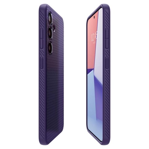 Etui Spigen Liquid Air na Samsung Galaxy S24 - fioletowe Etui Spigen Liquid Air na Samsung Galaxy S24 - fioletowe