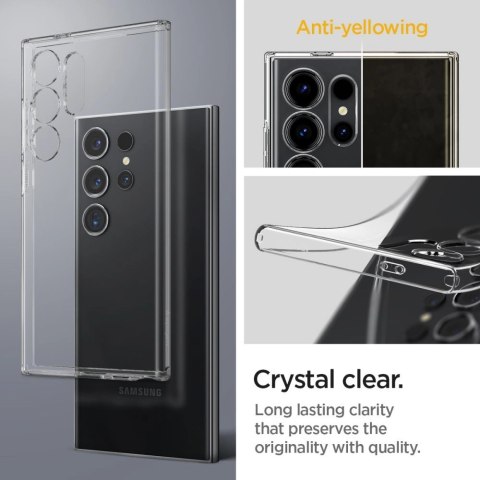 Etui Spigen Liquid Crystal na Samsung Galaxy S24 Ultra - przezroczyste Etui Spigen Liquid Crystal na Samsung Galaxy S24 Ultra - przezroczyste