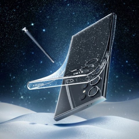 Etui Spigen Liquid Crystal na Samsung Galaxy S24 Ultra - przezroczysto-brokatowe Etui Spigen Liquid Crystal na Samsung Galaxy S24 Ultra - przezroczysto-brokatowe