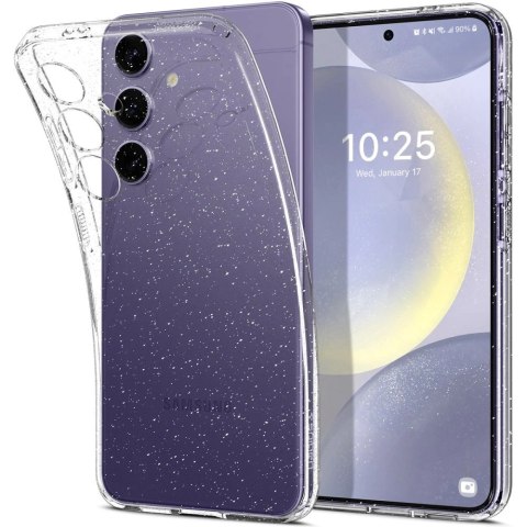 Etui Spigen Liquid Crystal na Samsung Galaxy S24 - przezroczysto-brokatowe Etui Spigen Liquid Crystal na Samsung Galaxy S24 - przezroczysto-brokatowe