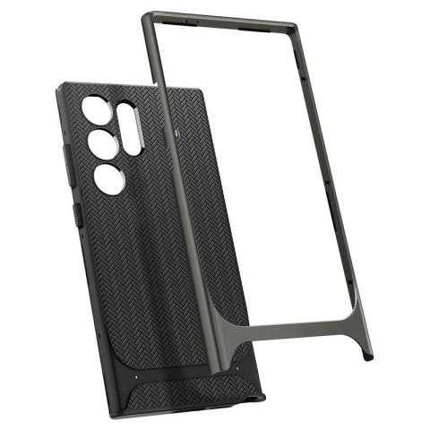 Etui Spigen Neo Hybrid na Samsung Galaxy S24 Ultra - metaliczny szary Etui Spigen Neo Hybrid na Samsung Galaxy S24 Ultra - metaliczny szary