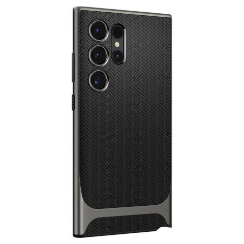 Etui Spigen Neo Hybrid na Samsung Galaxy S24 Ultra - metaliczny szary Etui Spigen Neo Hybrid na Samsung Galaxy S24 Ultra - metaliczny szary