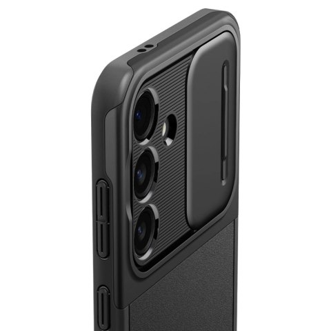 Etui Spigen Optik Armor na Samsung Galaxy S24 - czarne Etui Spigen Optik Armor na Samsung Galaxy S24 - czarne
