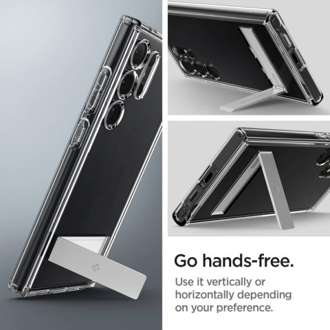 Etui Spigen Ultra Hybrid S na Samsung Galaxy S24 Ultra - przezroczyste Etui Spigen Ultra Hybrid S na Samsung Galaxy S24 Ultra - przezroczyste