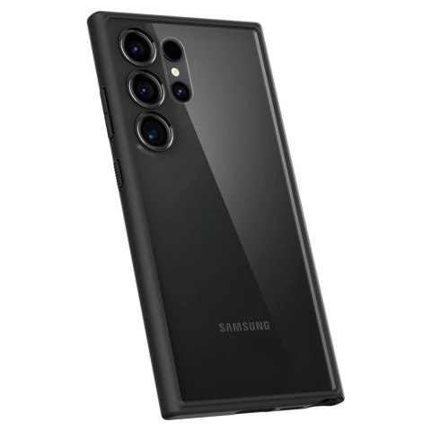 Etui Spigen Ultra Hybrid na Samsung Galaxy S24 Ultra - czarny mat Etui Spigen Ultra Hybrid na Samsung Galaxy S24 Ultra - czarny mat