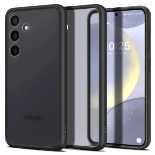 Etui Spigen Ultra Hybrid na Samsung Galaxy S24+ - przezroczysto-czarne