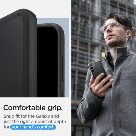 Etui Spigen Ultra Hybrid na Samsung Galaxy S24+ - przezroczysto-czarne Etui Spigen Ultra Hybrid na Samsung Galaxy S24+ - przezroczysto-czarne
