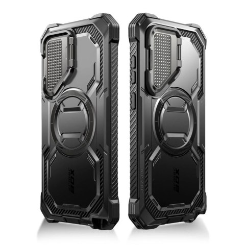 Etui Supcase IBLSN Armorbox Mag z MagSafe na Samsung Galaxy S24 Ultra - czarne Etui Supcase IBLSN Armorbox Mag z MagSafe na Samsung Galaxy S24 Ultra - czarne